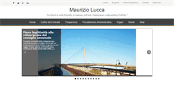 Desktop Screenshot of mauriziolucca.com