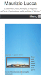 Mobile Screenshot of mauriziolucca.com